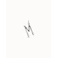 Charm UNOde50 Unisex - Letra M de Acero Bañado en Plata de Ley | CHA0013MTL0000U Charm UNOde50 Unisex - Letra M de Acero Bañado en Plata de Ley | CHA0013MTL0000U