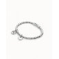 Collar UNOde50 Amor Sellado Mujer - Cuentas de Acero con Plata de Ley y Dobre Charm | PUL1596MTL0000L Collar UNOde50 Amor Sellado Mujer - Cuentas de Acero con Plata de Ley y Dobre Charm | PUL1596MTL0000L