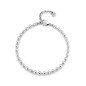 Tobillera UNOde50 Hazte UNO Mujer - Cadena con Cuentas de Acero Bañada en Plata | 22-25 cm | TOB0030MTL0000U Tobillera UNOde50 Hazte UNO Mujer - Cadena con Cuentas de Acero Bañada en Plata | 22-25 cm | TOB0030MTL0000U