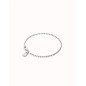 Pulsera UNOde50 Hazte UNO Mujer - Cadena con Bolitas de Acero Bañada en Plata | TALLA M | PUL2502MTL0000M