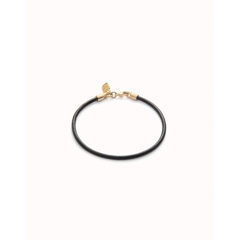 Pulsera UNOde50 Hazte UNO Mujer - Cuero con Cierre de Acero Bañado en Oro 18k - Charm NO Inlcuido | PUL2498ORO0000U Pulsera UNOde50 Hazte UNO Mujer - Cuero con Cierre de Acero Bañado en Oro 18k - Charm NO Inlcuido | PUL2498ORO0000U