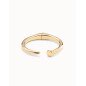 Brazalete UNOde50 Mujer con Forma de Clavo Bañado en Oro de 18 Quilates Dorado PUL1821ORO0000L Brazalete UNOde50 Mujer con Forma de Clavo Bañado en Oro de 18 Quilates Dorado PUL1821ORO0000L