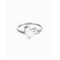 Pulsera UNOde50 Pálpito Mujer Semirrígida Bañada en Plata de Ley con Corazón Talla L PUL2639MTL0000M Pulsera UNOde50 Pálpito Mujer Semirrígida Bañada en Plata de Ley con Corazón Talla L PUL2639MTL0000M