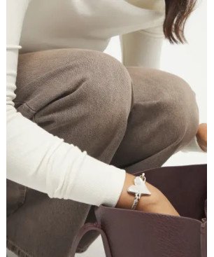 Pulsera UNOde50 Pálpito Mujer Semirrígida Bañada en Plata de Ley con Corazón Talla L PUL2639MTL0000M