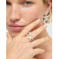 Anillo UNOde50 Starborn Mujer - Estrellas Entrelazadas de Acero Bañadas en Plata | TALLA 15 | ANI0880MTL00015 Anillo UNOde50 Starborn Mujer - Estrellas Entrelazadas de Acero Bañadas en Plata | TALLA 15 | ANI0880MTL00015