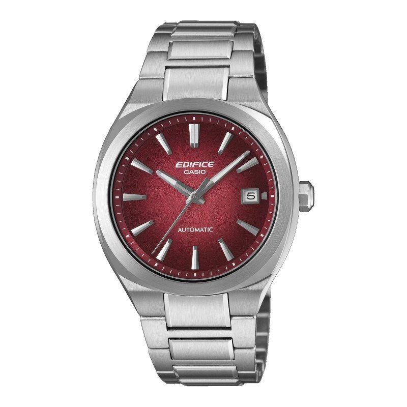 Reloj CASIO EDIFICE EFK-200D-4AER Hombre Automático Acero Esfera Roja Degradada, Zafiro y 10 BAR Reloj CASIO EDIFICE EFK-200D-4AER Hombre Automático Acero Esfera Roja Degradada, Zafiro y 10 BAR