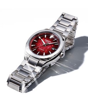 Reloj CASIO EDIFICE EFK-200D-4AER Hombre Automático Acero Esfera Roja Degradada, Zafiro y 10 BAR