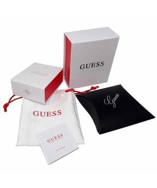 Anillo GUESS Round Harmony JUBR01169JWRHYG52 Mujer Acero Dorado y Plateado con Cristales Talla 52