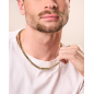 Collar GUESS Lion King JUMN05014JWYGT-U Hombre Acero Dorado con Placa Logo GUESS Collar GUESS Lion King JUMN05014JWYGT-U Hombre Acero Dorado con Placa Logo GUESS