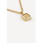 Collar GUESS Lion King JUMN05008JWYGT-U Hombre Acero Dorado con Cristales Baguette y Cabeza de León Collar GUESS Lion King JUMN05008JWYGT-U Hombre Acero Dorado con Cristales Baguette y Cabeza de León